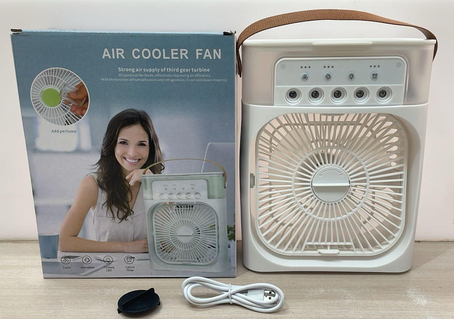 CoolMist Portable USB Mini Air Cooler & Mist Fan