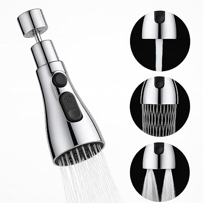 MagicFlow Flexi Faucet – 3-Mode Kitchen Sink Extender