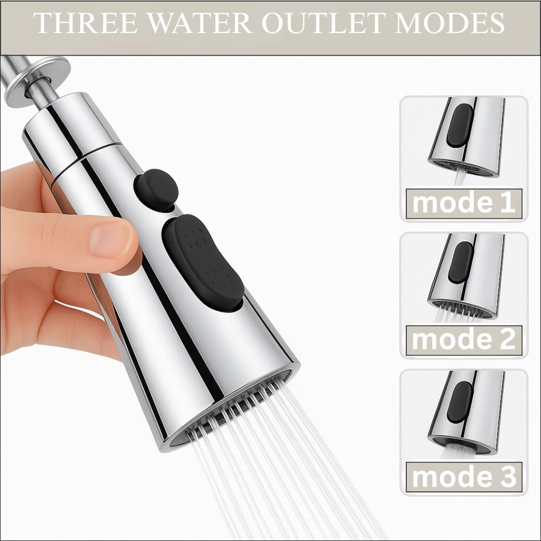 MagicFlow Flexi Faucet – 3-Mode Kitchen Sink Extender
