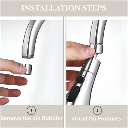 MagicFlow Flexi Faucet – 3-Mode Kitchen Sink Extender