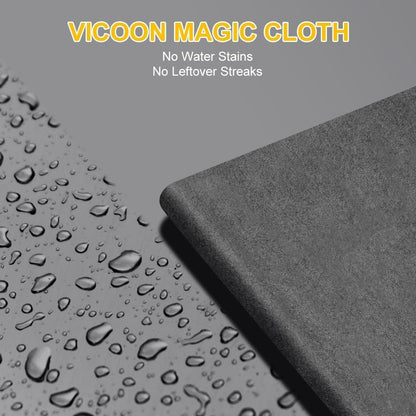 Thickened Microfiber Magic Cleaning Cloths (30×30 cm, 5 PCS) – Super Absorbent, Lint-Free, Streak-Free, Reusable Cleaning Rags for Glass, Windows, Kitchen & Car