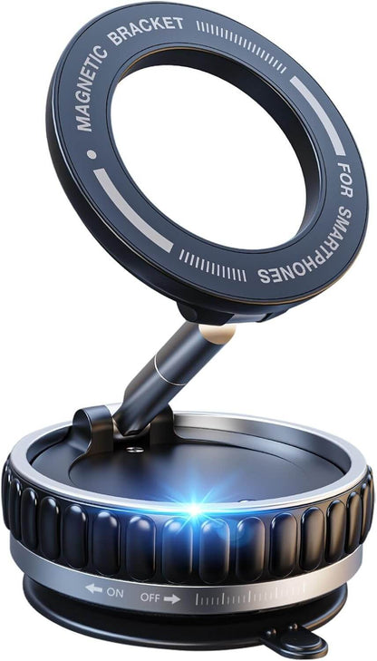 Orvix K11 Magnetic Car Phone Holder with Gel Vacuum Suction & 360° Rotation
