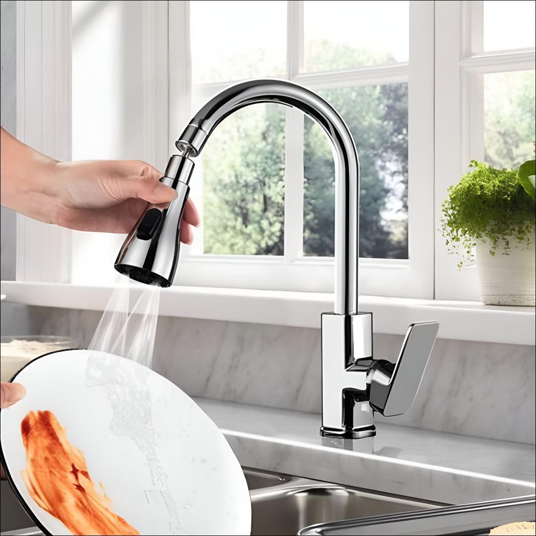 MagicFlow Flexi Faucet – 3-Mode Kitchen Sink Extender