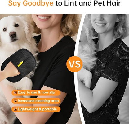 Nivra Pet Hair Removal Electrostatic Glove – Reusable Cat & Dog Fur Remover for Sofa, Carpet, Clothes & Grooming