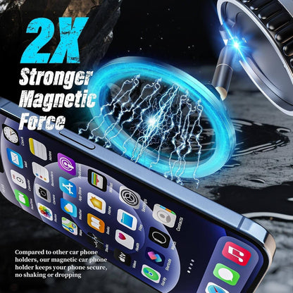 Orvix K11 Magnetic Car Phone Holder with Gel Vacuum Suction & 360° Rotation