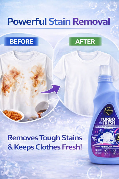 Turbo Fresh Liquid Detergent – 72Hr Sweat Odour Control | Long-Lasting Freshness
