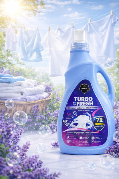 Turbo Fresh Liquid Detergent – 72Hr Sweat Odour Control | Long-Lasting Freshness