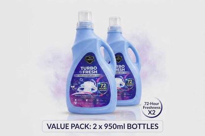 Turbo Fresh Liquid Detergent – 72Hr Sweat Odour Control | Long-Lasting Freshness