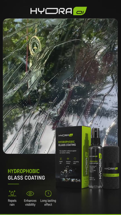 Hydraone Rain Repellent Spray for Car Glass | Hydrophobic Windshield Coating | 120ml