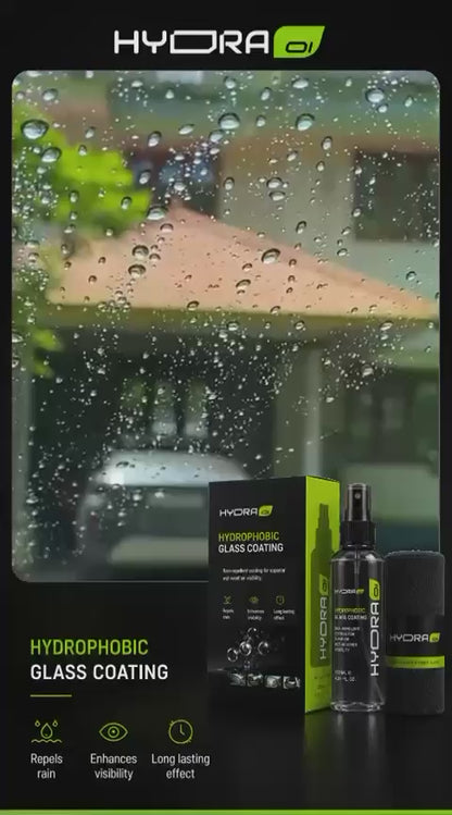 Hydraone Rain Repellent Spray for Car Glass | Hydrophobic Windshield Coating | 120ml